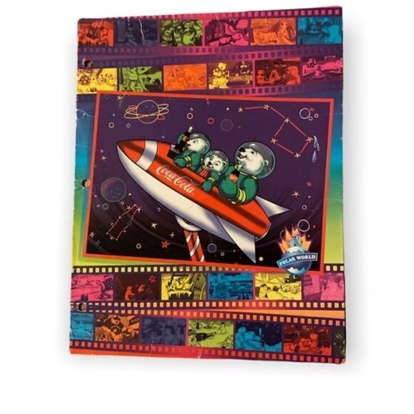 Vintage Coca-Cola folder  - Picture 1 of 3